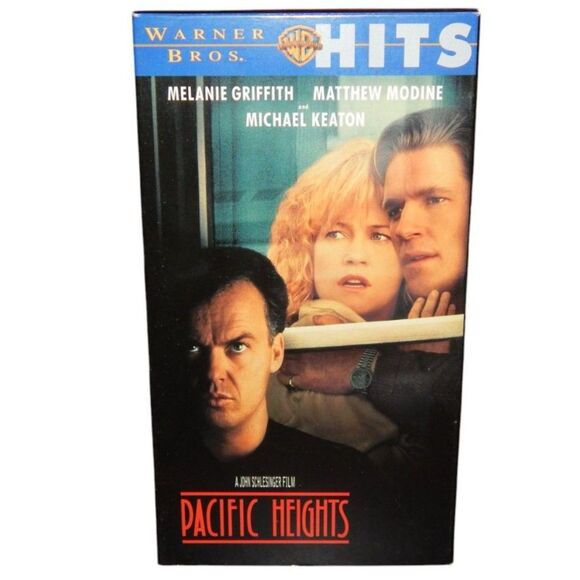 PACIFIC HEIGHTS vintage VHS in original paper case Griffith Modine Keaton - Picture 1 of 6